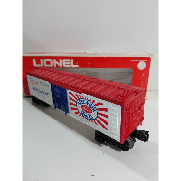 Lionel 6-7703 Train O Gauge Model Railroad Beechnut Chewing Tobacco Boxcar w/Box - Picture 7 of 13